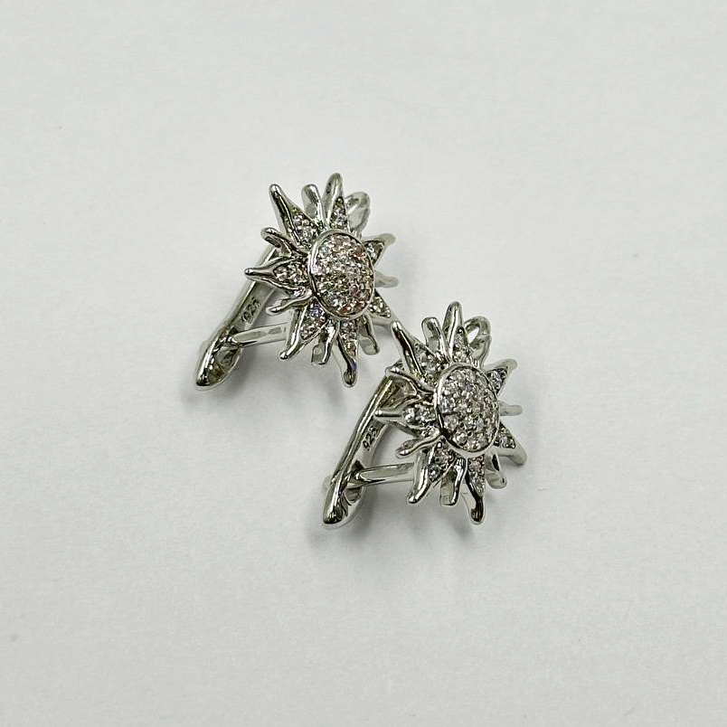 Швензы размер 16,5*14,5мм цвет серебро